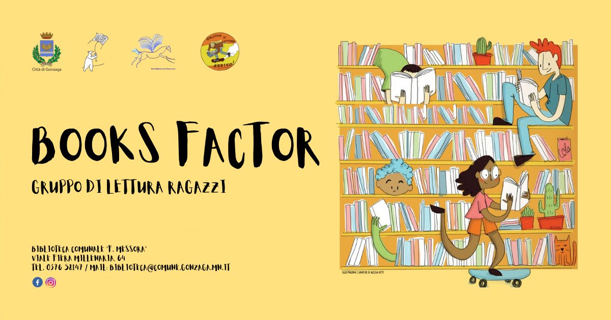 GONZAGA | Incontro del gruppo di lettura “Books factor”