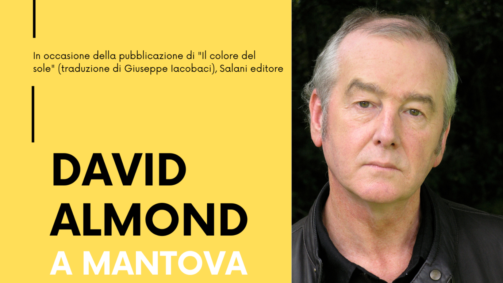 David Almond a Mantova