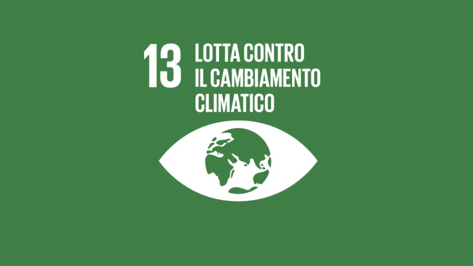 Obiettivo 13: Lotta contro il cambiamento climatico
