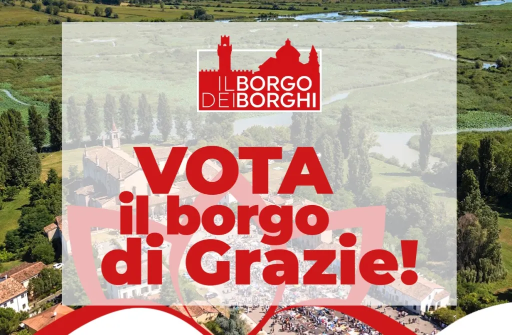 Il Borgo dei Borghi: vota il Borgo di Grazie di Curtatone!